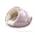 Lit pour chien avec doublure en coussin doux